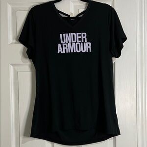 Under Armour Women's Black Short Sleeve Tee